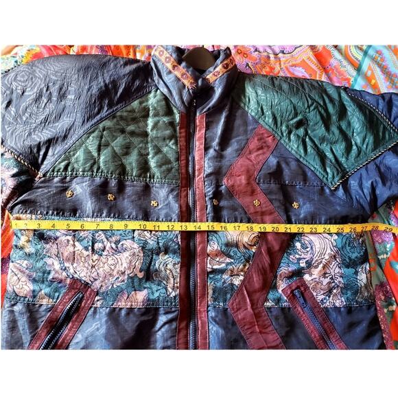 80s/90s FORELLI Coat Size 14/16 Women's Plus Size - Picture 7 of 12